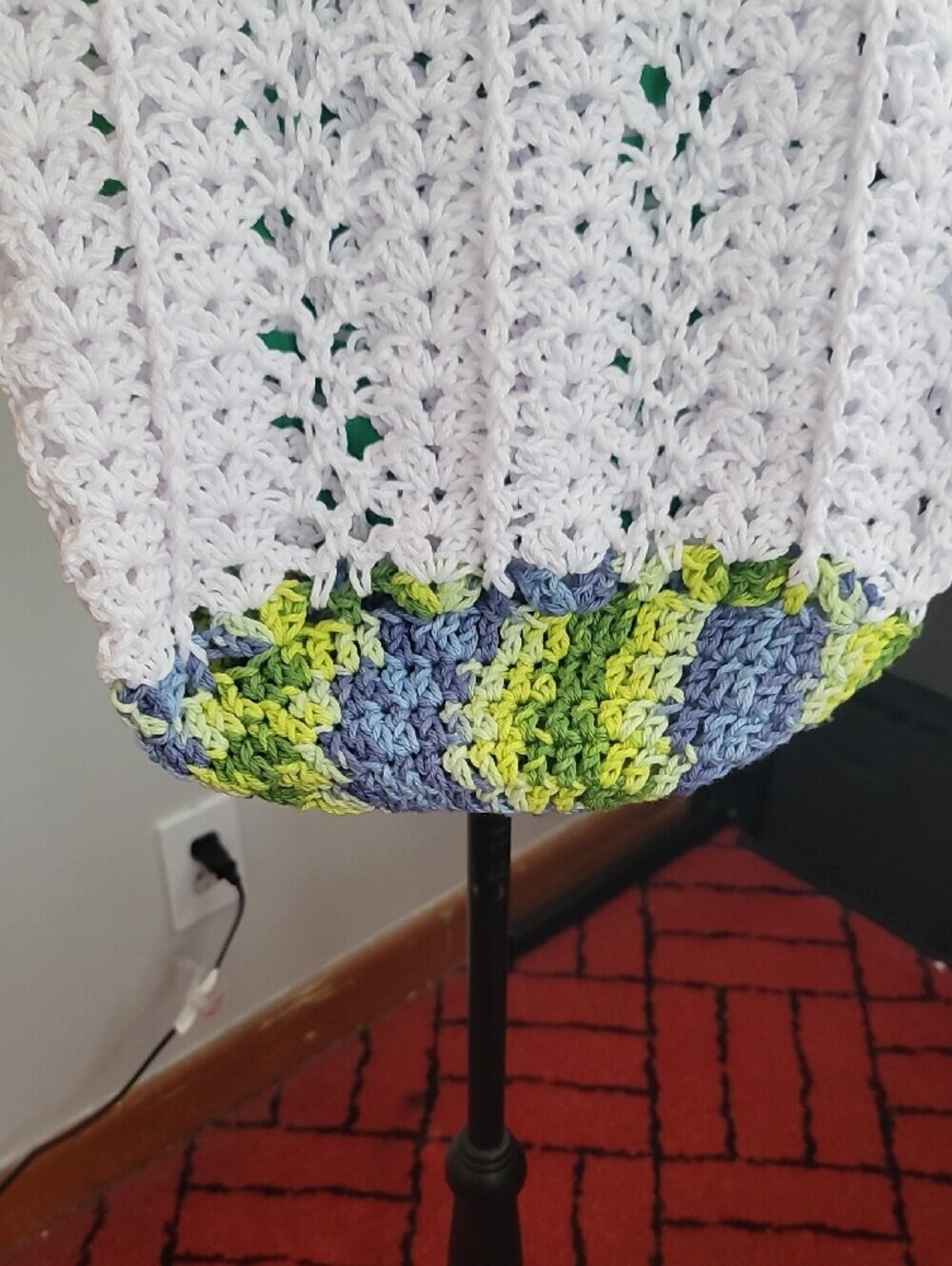 Handcrafted Crochet Market Bag - Picture 2 of 8